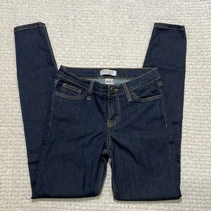 Judy Blue Skinny Fit Jeans Dark Wash Style#8376 Size 1/25 Made in The USA